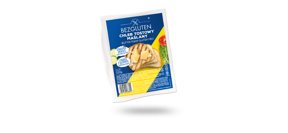 Bezgluten - gluten-free food, low-protein products