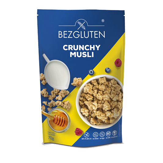 Gluten free crunchy muesli 70g